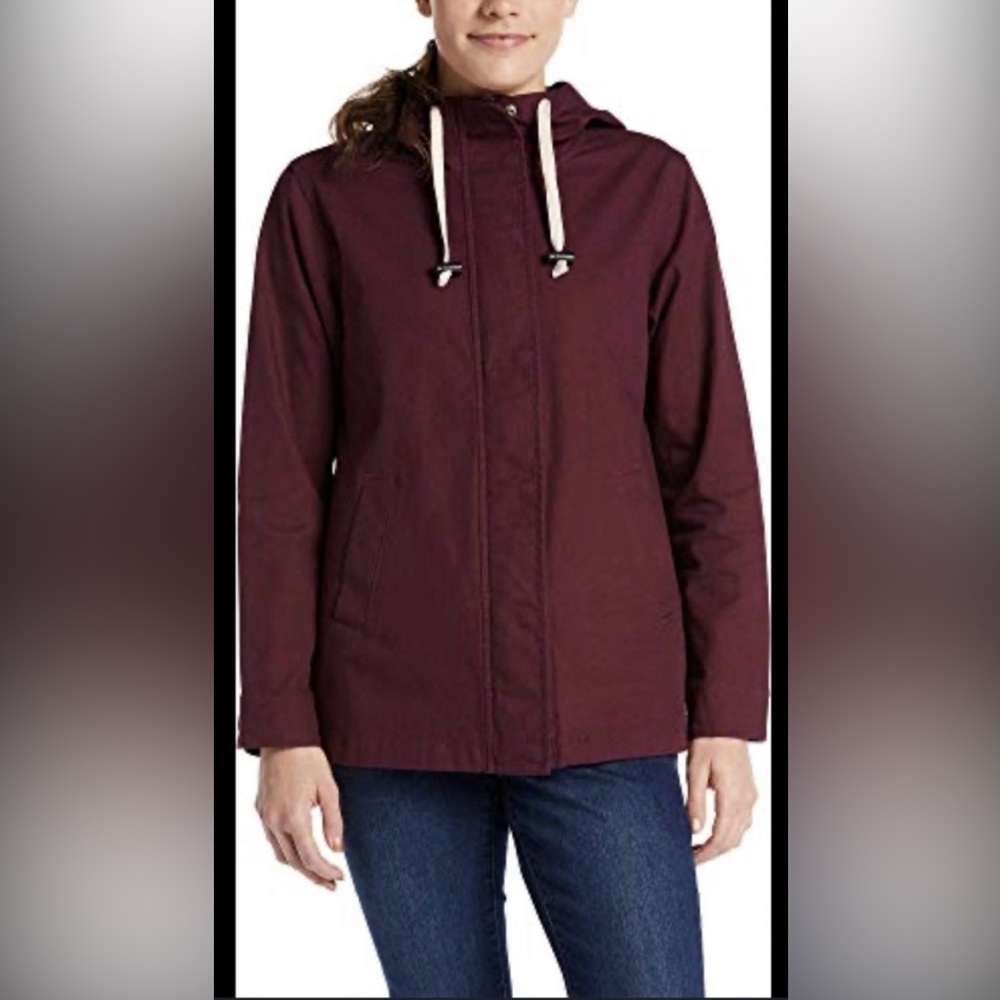 The North Face Burgundy Shipler jacket
